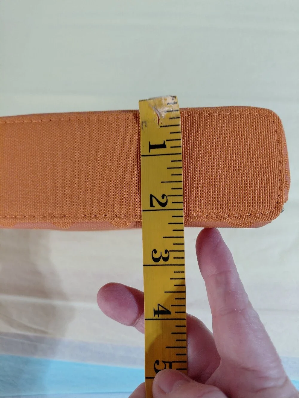 Missoni x Delta Airlines Orange Travel Zippered Bag